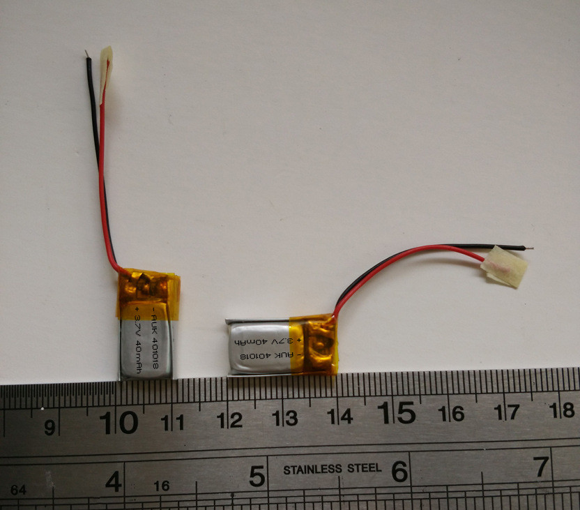 लघु लिपो बैटरी 501012 051012 40mAh 3.7v लिथियम पॉलिमर बैटरी घरेलू ...